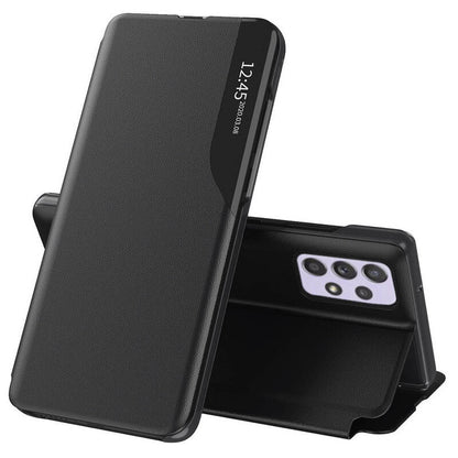 Husa pentru Samsung Galaxy A52s 5G A528 / A52 5G A526 / A52 A525, Techsuit, eFold, Neagra