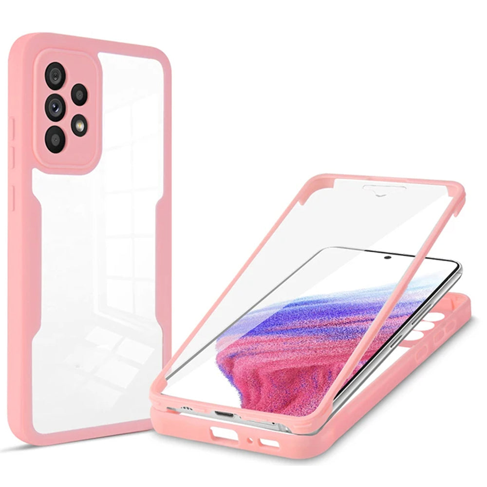 Husa pentru Samsung Galaxy A53 5G A536, Techsuit, ColorVerse 360, Roz