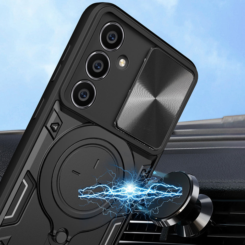 Husa pentru Samsung Galaxy A54 A546, Techsuit, CamGuard Pro, Mov