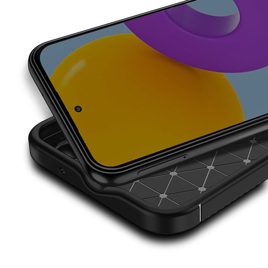 Husa pentru Samsung Galaxy A54 A546, Techsuit, CarbonFiber, Neagra