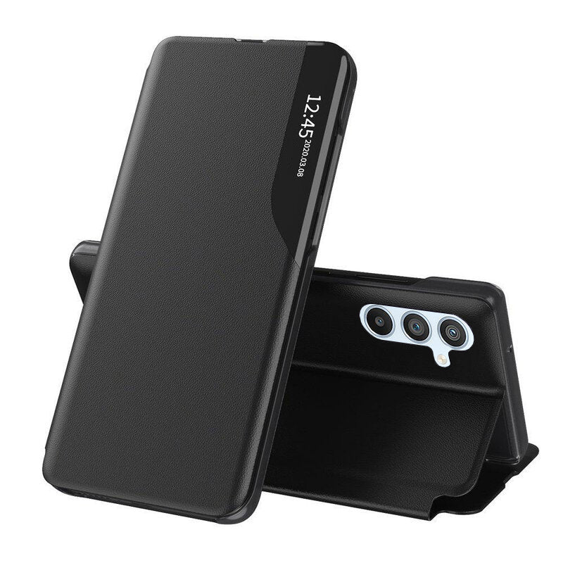 Husa pentru Samsung Galaxy A54 A546, Techsuit, eFold, Neagra