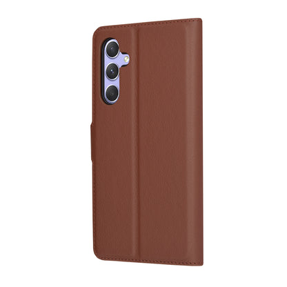 Husa pentru Samsung Galaxy A54 A546, Techsuit, Leather Folio, Maro