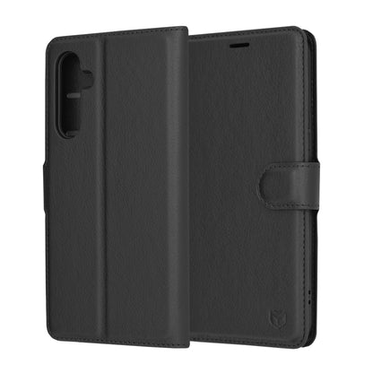 Husa pentru Samsung Galaxy A54 A546, Techsuit, Leather Folio, Neagra