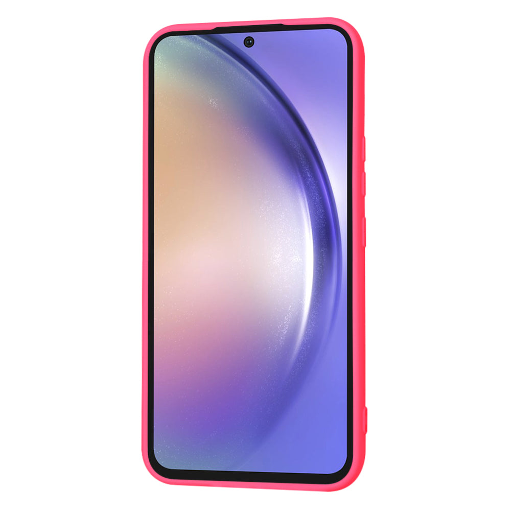 Husa pentru Samsung Galaxy A54 A546, Techsuit, SoftFlex, Roz Inchis