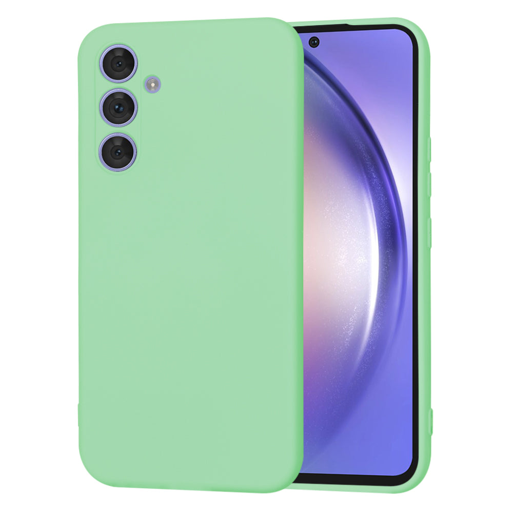 Husa pentru Samsung Galaxy A54 A546, Techsuit, SoftFlex, Verde Deschis