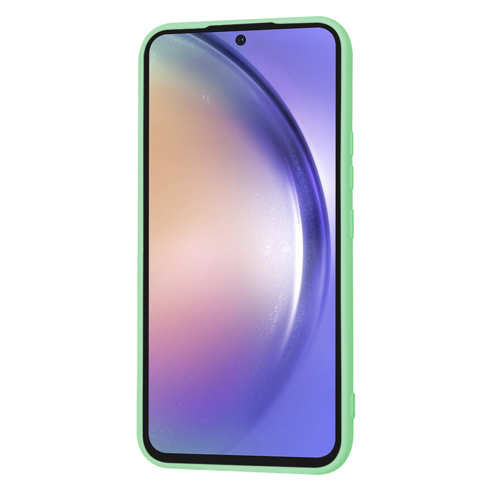 Husa pentru Samsung Galaxy A54 A546, Techsuit, SoftFlex, Verde Deschis
