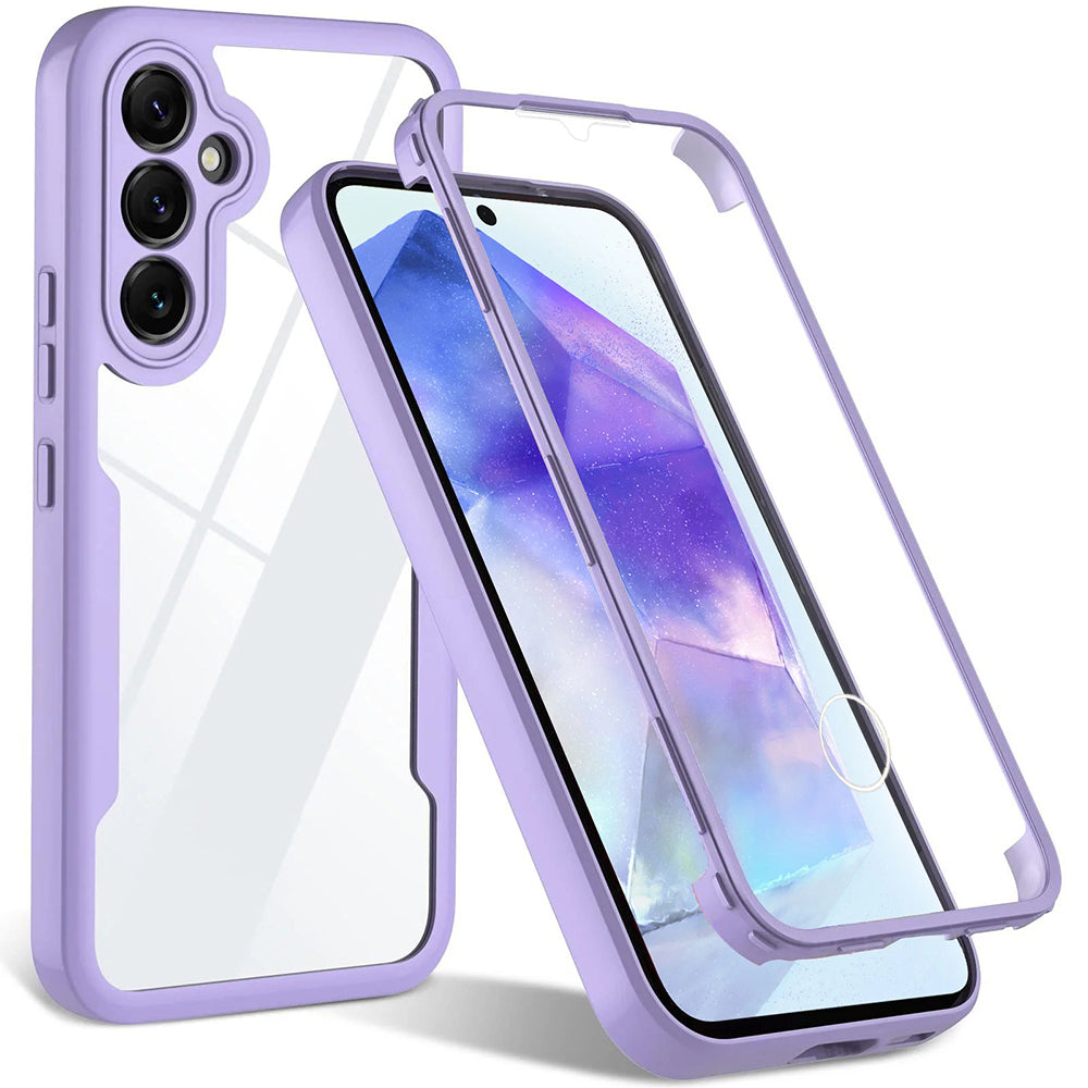 Husa pentru Samsung Galaxy A55 5G A556, Techsuit, ColorVerse 360, Mov
