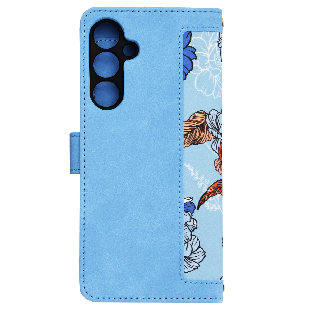 Husa pentru Samsung Galaxy A55 5G A556, Techsuit, FlipCraft, Bleu