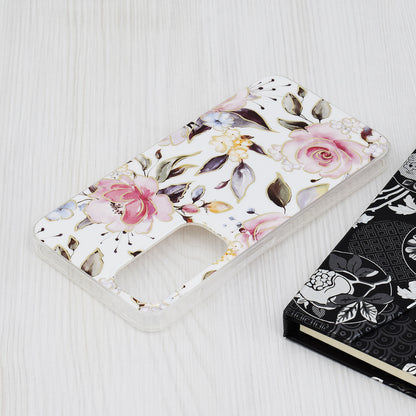 Husa pentru Samsung Galaxy A55 5G A556, Techsuit, Marble, Alba