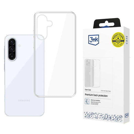 Husa pentru Samsung Galaxy A56 A566 / A36 A366, 3MK, Clear, Transparenta