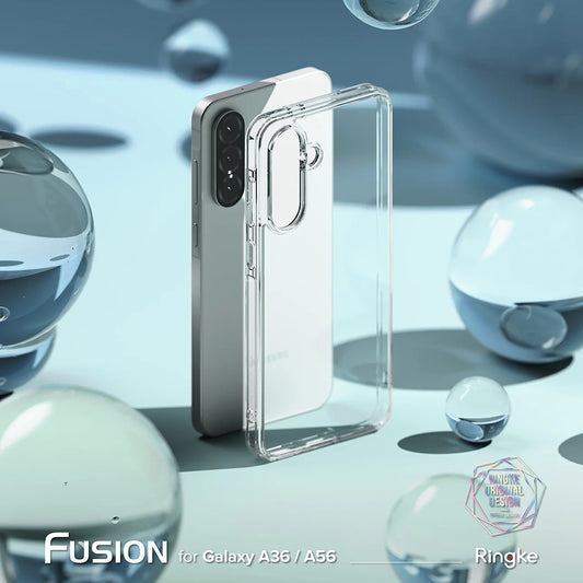 Husa pentru Samsung Galaxy A56 A566 / A36 A366, Ringke, Fusion, Transparenta