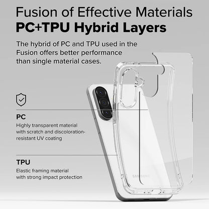 Husa pentru Samsung Galaxy A56 A566 / A36 A366, Ringke, Fusion, Transparenta