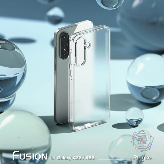Husa pentru Samsung Galaxy A56 A566 / A36 A366, Ringke, Fusion, Transparenta Mata