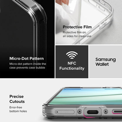 Husa pentru Samsung Galaxy A56 A566 / A36 A366, Ringke, Fusion, Transparenta Mata