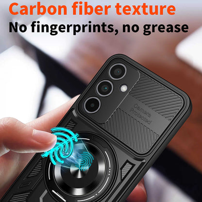 Husa pentru Samsung Galaxy A56 A566 / A36 A366, Techsuit, RuggedCam, Mov
