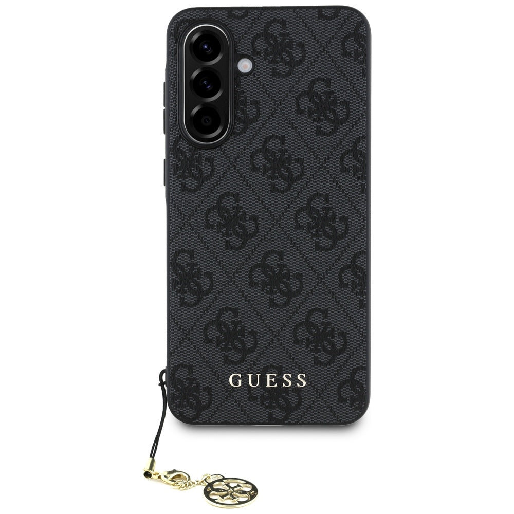 Husa pentru Samsung Galaxy A56 A566, Guess, 4G Charm, Neagra