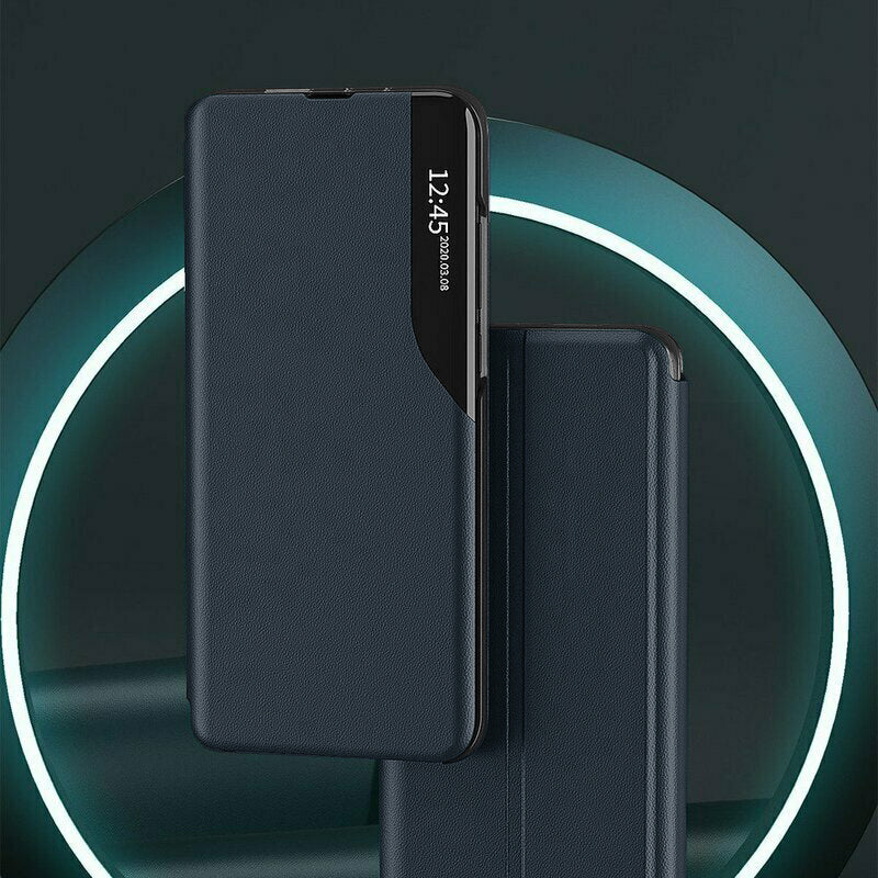 Husa pentru Samsung Galaxy A56 A566, Techsuit, eFold, Albastra Inchis