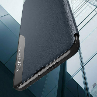 Husa pentru Samsung Galaxy A56 A566, Techsuit, eFold, Albastra Inchis