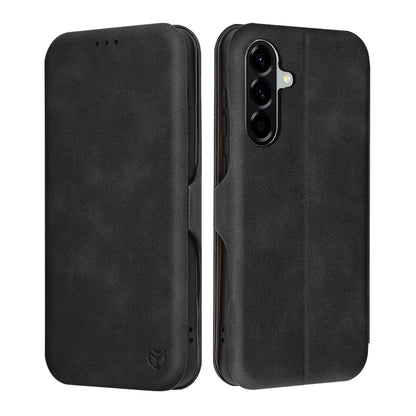 Husa pentru Samsung Galaxy A56 A566, Techsuit, Safe Wallet Plus, Neagra