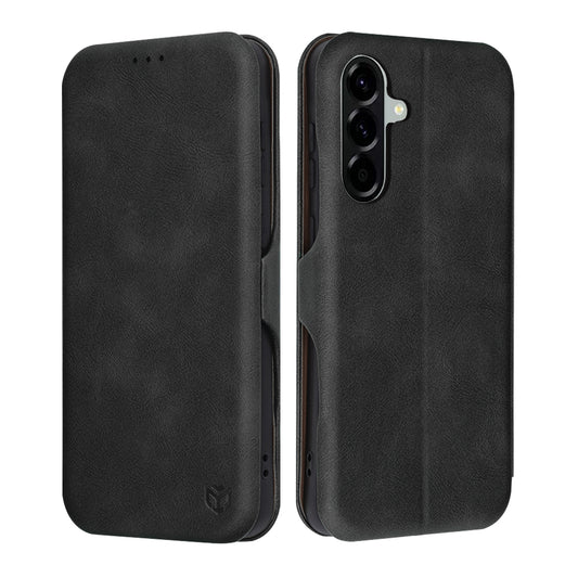 Husa pentru Samsung Galaxy A56 A566, Techsuit, Safe Wallet Plus, Neagra