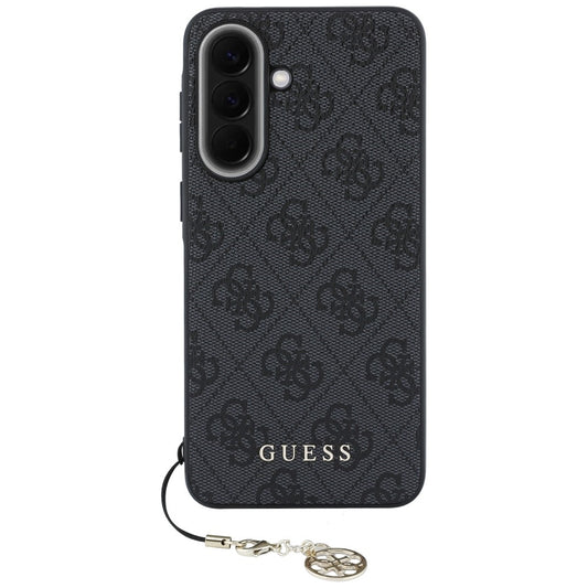 Husa pentru Samsung Galaxy A57 5G, Guess, 4G Classic Logo Charm, Neagra