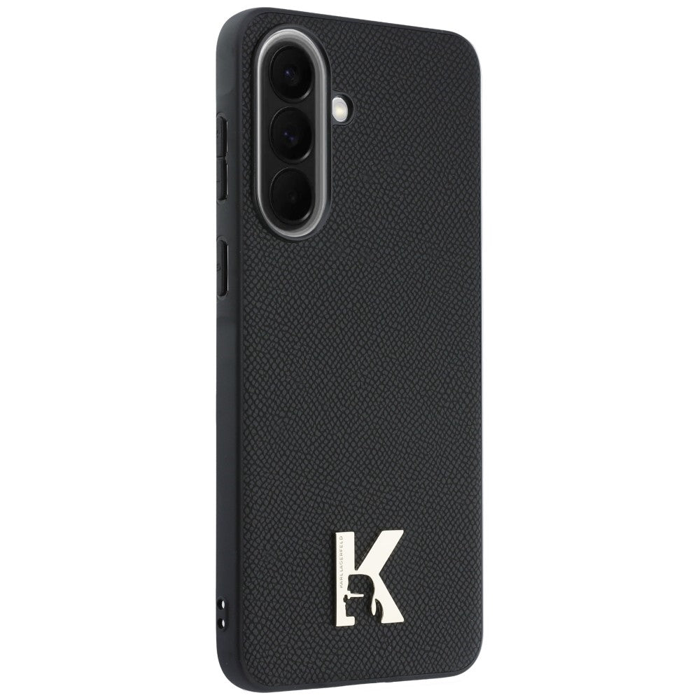 Husa pentru Samsung Galaxy A57 5G, Karl Lagerfeld, Karl Head Logo, Neagra