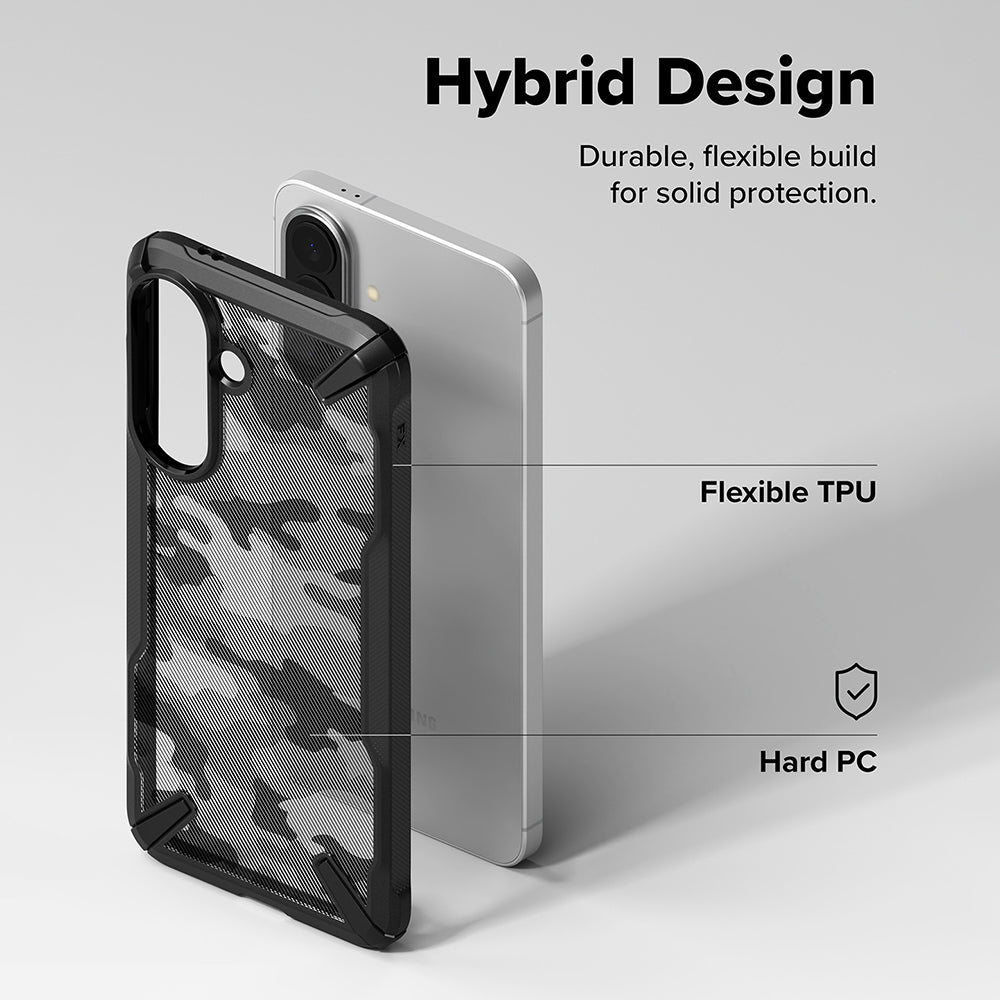 Husa pentru Samsung Galaxy A57 5G, Ringke, Fusion X, Camuflaj