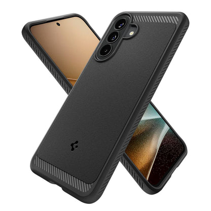 Husa pentru Samsung Galaxy A57 5G, Spigen, Rugged Armor, Neagra ACS09794