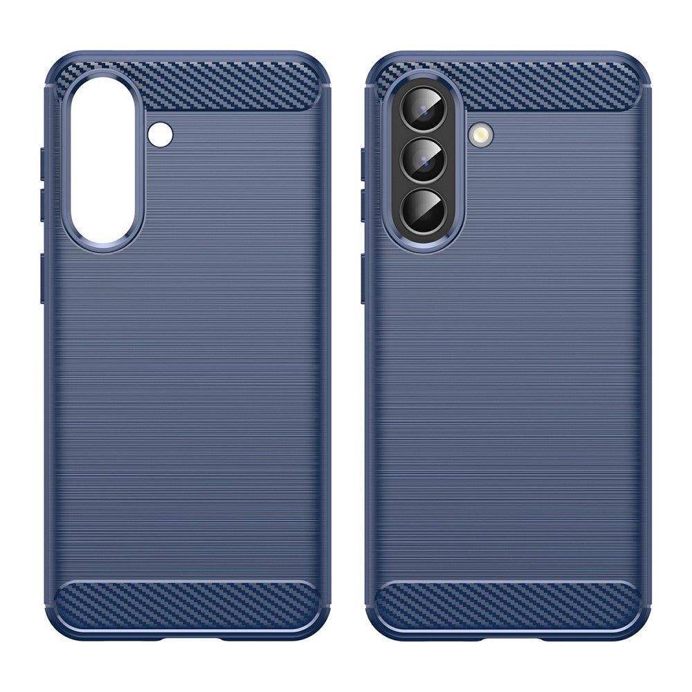 Husa pentru Samsung Galaxy A57 5G, Techsuit, Carbon, Albastra