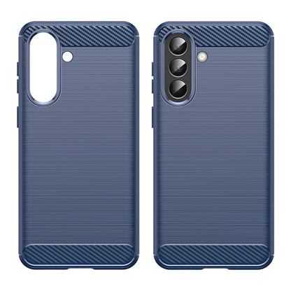 Husa pentru Samsung Galaxy A57 5G, Techsuit, Carbon, Albastra