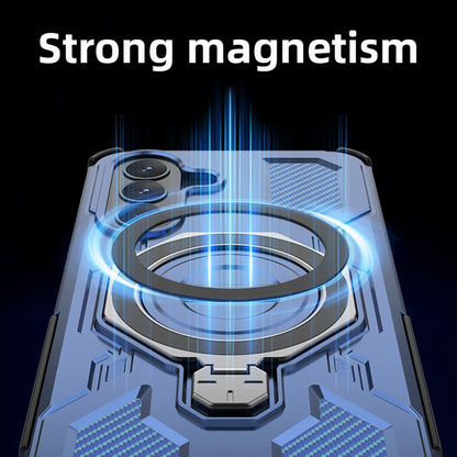 Husa pentru Samsung Galaxy A57 5G, Techsuit, Carbon Shield Pro, Mov