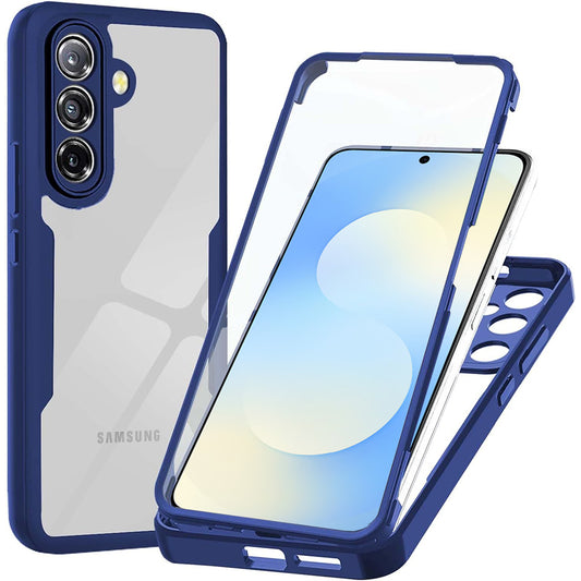 Husa pentru Samsung Galaxy A57 5G, Techsuit, ColorVerse 360, Albastra