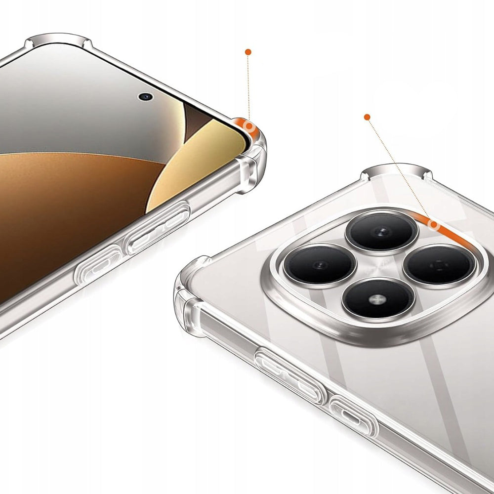 Husa pentru Samsung Galaxy A57 5G, Techsuit, Shockproof Clear, Transparenta