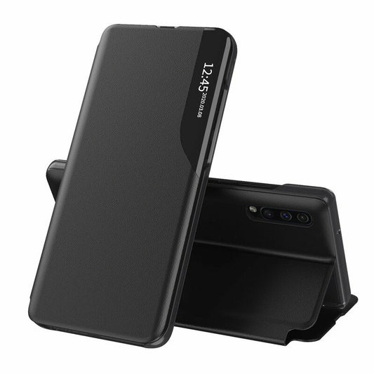 Husa pentru Samsung Galaxy A70s A707 / A70 A705, Techsuit, eFold, Neagra