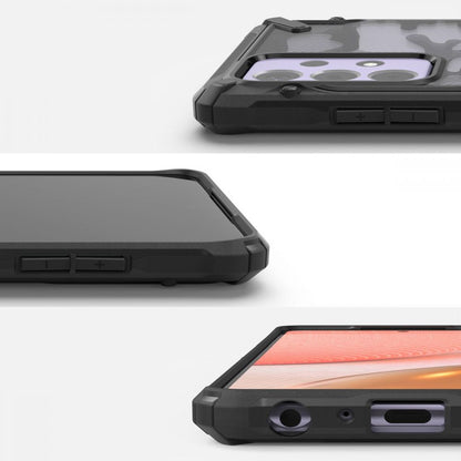 Husa pentru Samsung Galaxy A72 A725 / A72 5G A726, Ringke, Fusion X Design, Camuflaj