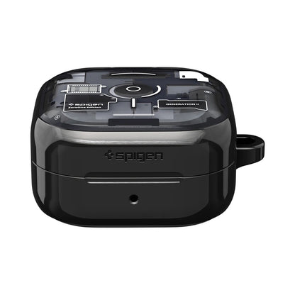 Husa pentru Samsung Galaxy Buds4 / Buds4 Pro, Spigen, Ultra Hybrid, Neagra ACS11201