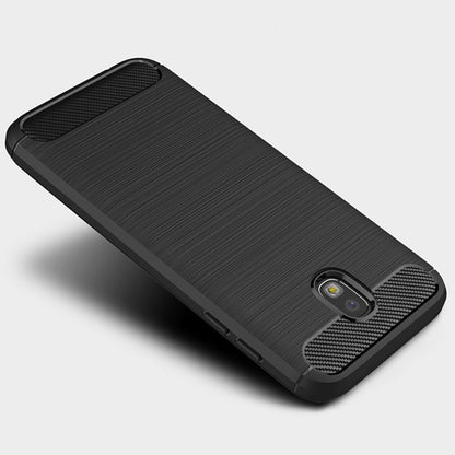 Husa pentru Samsung Galaxy J5 (2017) J530, Techsuit, Carbon, Neagra