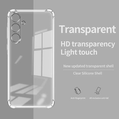 Husa pentru Samsung Galaxy M15, Techsuit, Shockproof Clear, Transparenta