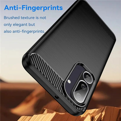 Husa pentru Samsung Galaxy M56 M566, Techsuit, Carbon, Neagra