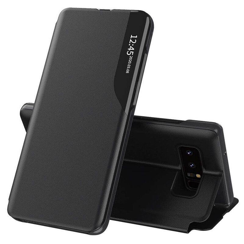 Husa pentru Samsung Galaxy Note 8 N950, Techsuit, eFold, Neagra