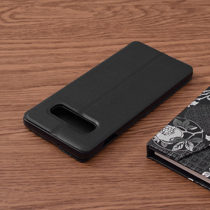 Husa pentru Samsung Galaxy S10+ G975, Techsuit, eFold, Neagra