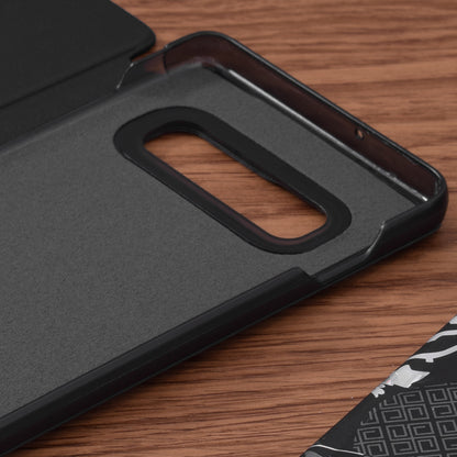 Husa pentru Samsung Galaxy S10+ G975, Techsuit, eFold, Neagra