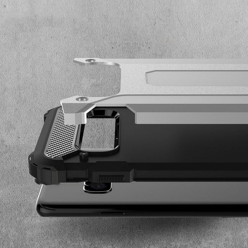 Husa pentru Samsung Galaxy S10+ G975, Techsuit, Hybrid Armor, Neagra