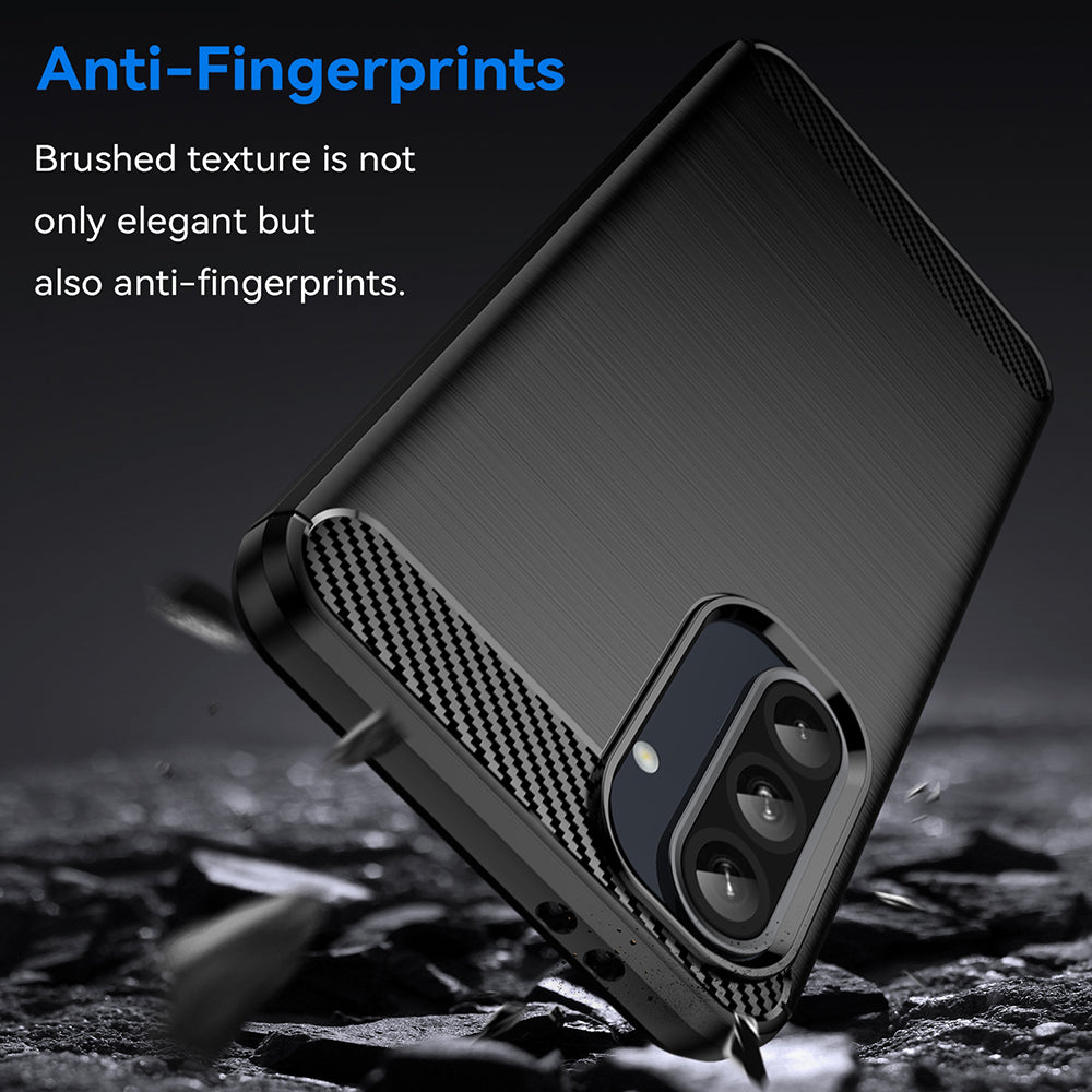 Husa pentru Samsung Galaxy S10e G970, Techsuit, Carbon, Neagra