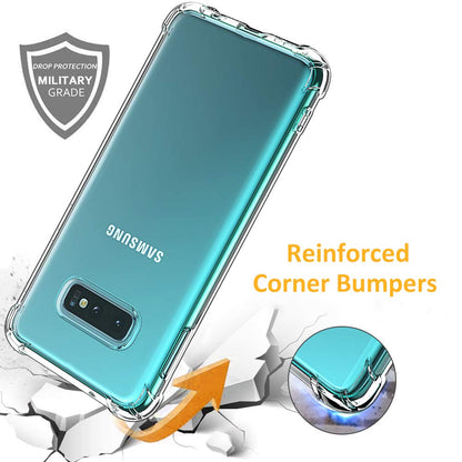 Husa pentru Samsung Galaxy S10e G970, Techsuit, Shockproof Clear, Transparenta