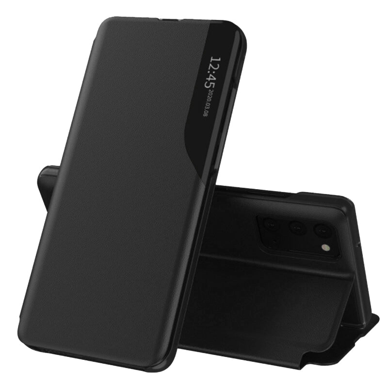 Husa pentru Samsung Galaxy S20 5G G981 / S20 G980, Techsuit, eFold, Neagra