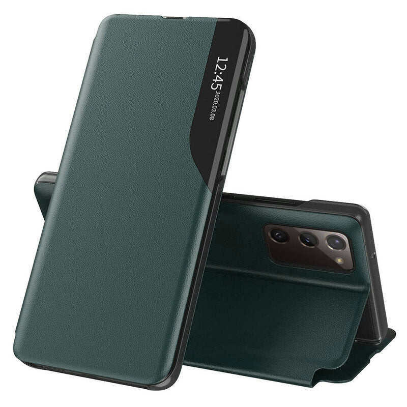 Husa pentru Samsung Galaxy S20 FE 2022 G781 / S20 FE 5G G781 / S20 FE G780, Techsuit, eFold, Verde