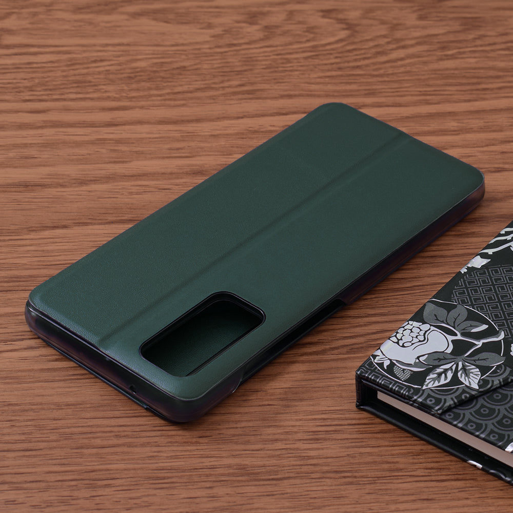Husa pentru Samsung Galaxy S20 FE 2022 G781 / S20 FE 5G G781 / S20 FE G780, Techsuit, eFold, Verde