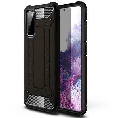 Husa pentru Samsung Galaxy S20 FE 2022 G781 / S20 FE 5G G781 / S20 FE G780, Techsuit, Hybrid Armor, Neagra