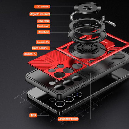 Husa pentru Samsung Galaxy S20 FE 2022 G781 / S20 FE 5G G781 / S20 FE G780, Techsuit, RuggedCam, Gri